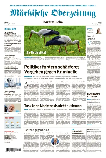 Märkische Oderzeitung (Bernau) - 09 abr. 2024