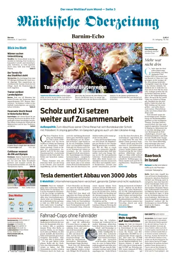 Märkische Oderzeitung (Bernau) - 17 avr. 2024