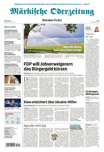 Märkische Oderzeitung (Eberswalde) - 22 Apr 2024
