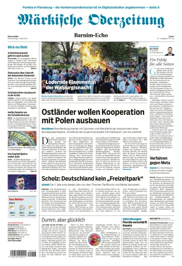 Märkische Oderzeitung (Eberswalde) - 2 May 2024