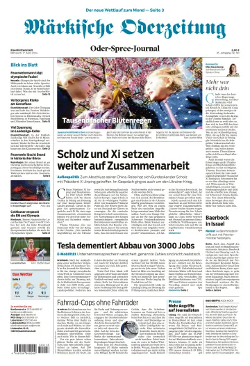 Märkische Oderzeitung (Eisenhüttenstadt) - 17 апр. 2024