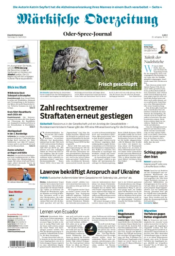 Märkische Oderzeitung (Eisenhüttenstadt) - 20 Ebri 2024