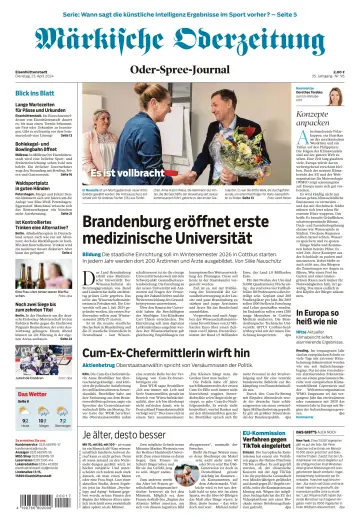 Märkische Oderzeitung (Eisenhüttenstadt) - 23 Apr. 2024