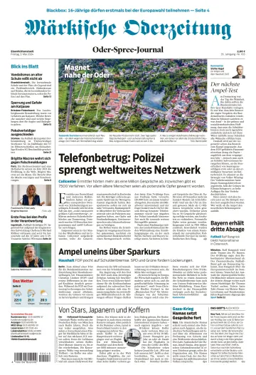 Märkische Oderzeitung (Eisenhüttenstadt) - 3 May 2024