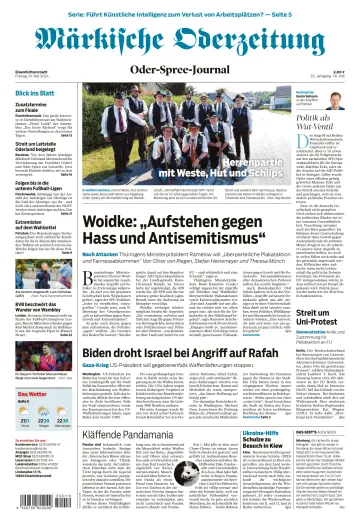 Märkische Oderzeitung (Eisenhüttenstadt) - 10 May 2024