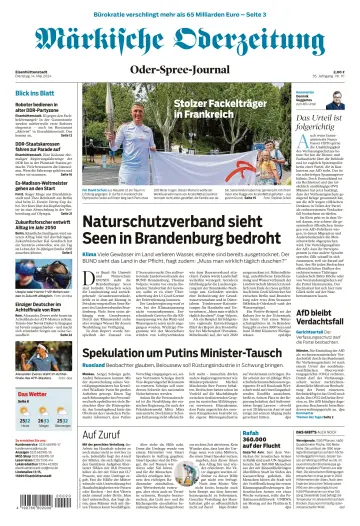 Märkische Oderzeitung (Eisenhüttenstadt) - 14 Bealtaine 2024