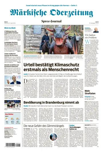 Märkische Oderzeitung (Erkner) - 10 Apr 2024