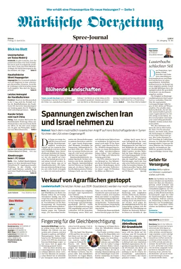 Märkische Oderzeitung (Erkner) - 12 Apr 2024