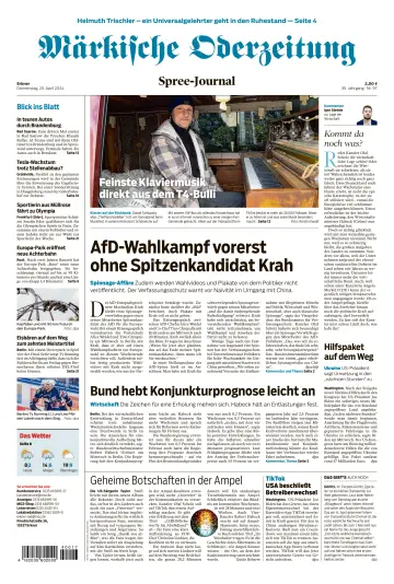 Märkische Oderzeitung (Erkner) - 25 Apr 2024