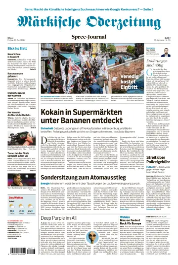 Märkische Oderzeitung (Erkner) - 26 Apr 2024