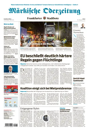 Märkische Oderzeitung Frankfurt (Oder) - 11 Apr 2024