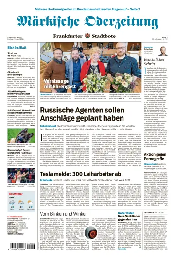 Märkische Oderzeitung Frankfurt (Oder) - 19 Apr 2024