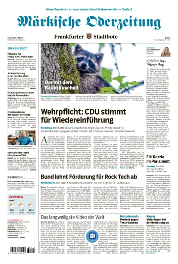 Märkische Oderzeitung Frankfurt (Oder) - 08 mai 2024