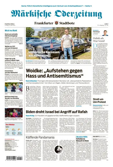 Märkische Oderzeitung Frankfurt (Oder) - 10 May 2024