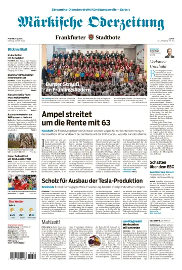 Märkische Oderzeitung Frankfurt (Oder) - 13 mai 2024