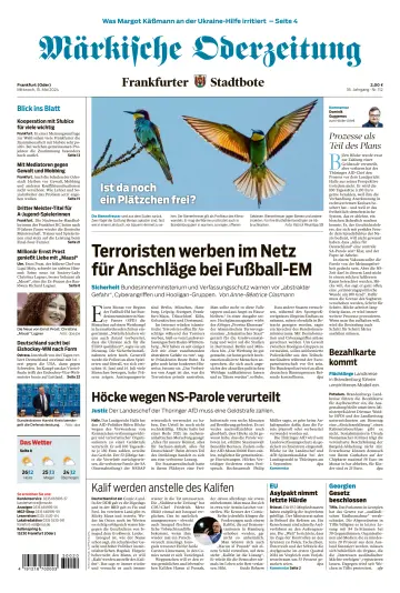 Märkische Oderzeitung Frankfurt (Oder) - 15 mai 2024