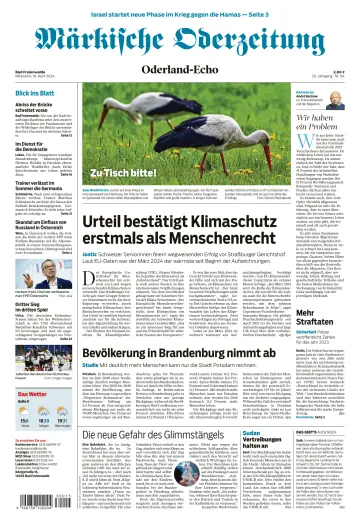 Märkische Oderzeitung (Bad Freienwalde) - 10 Apr 2024