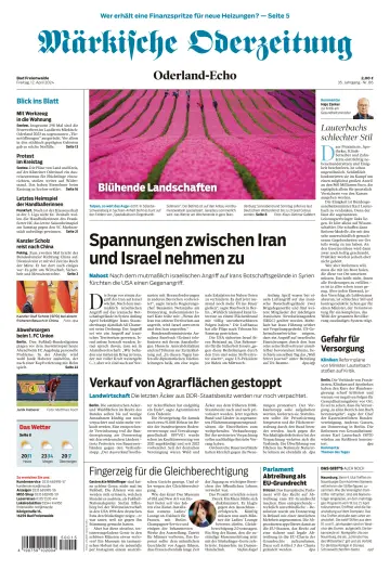Märkische Oderzeitung (Bad Freienwalde) - 12 Apr 2024