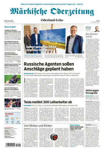 Märkische Oderzeitung (Bad Freienwalde) - 19 Apr 2024