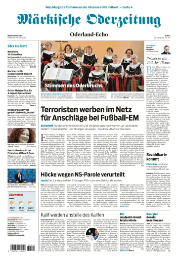 Märkische Oderzeitung (Bad Freienwalde) - 15 5月 2024