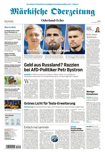 Märkische Oderzeitung (Bad Freienwalde) - 17 5月 2024