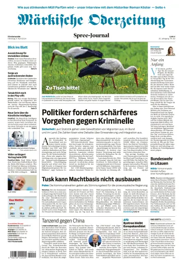 Märkische Oderzeitung (Fürstenwalde) - 9 Apr 2024