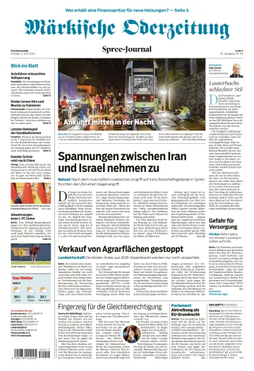 Märkische Oderzeitung (Fürstenwalde) - 12 Apr 2024