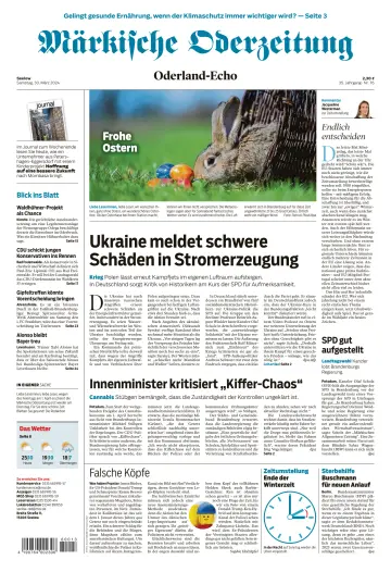 Märkische Oderzeitung (Seelow) - 30 三月 2024