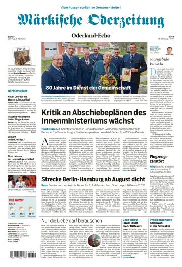 Märkische Oderzeitung (Seelow) - 6 Apr 2024