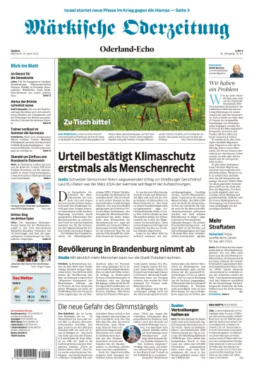 Märkische Oderzeitung (Seelow) - 10 4月 2024