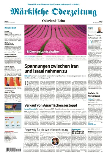Märkische Oderzeitung (Seelow) - 12 Nis 2024