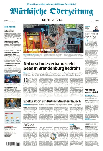 Märkische Oderzeitung (Seelow) - 14 Mai 2024