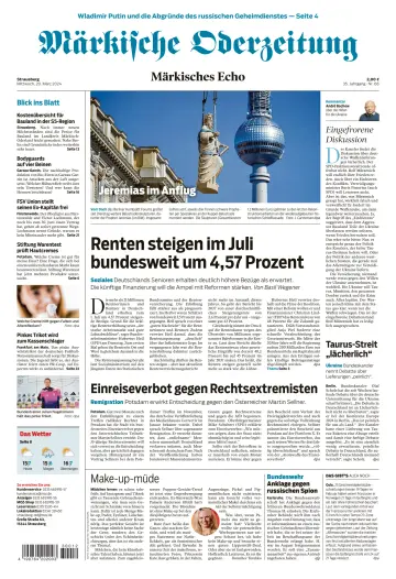 Märkische Oderzeitung (Strausberg) - 20 Mar 2024