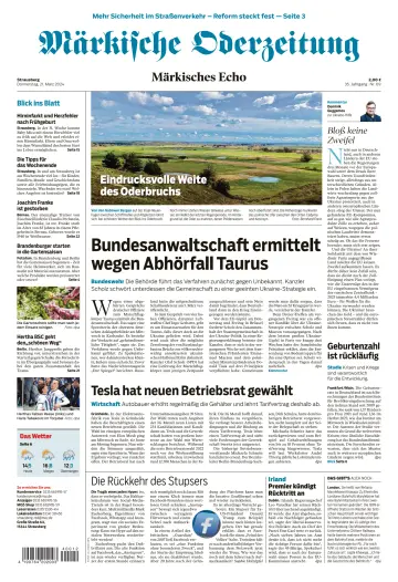 Märkische Oderzeitung (Strausberg) - 21 Mar 2024