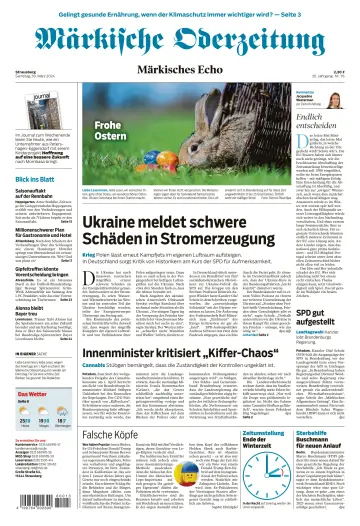 Märkische Oderzeitung (Strausberg) - 30 März 2024