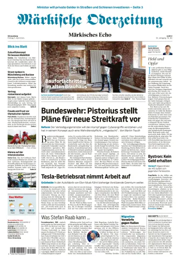 Märkische Oderzeitung (Strausberg) - 05 4月 2024