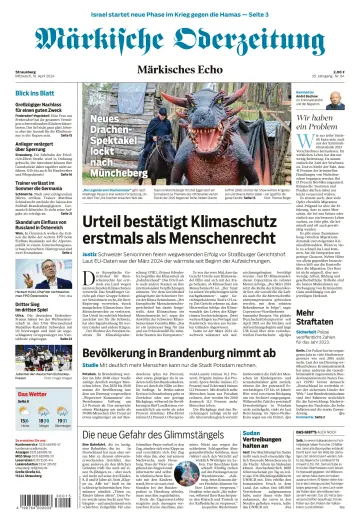 Märkische Oderzeitung (Strausberg) - 10 abril 2024