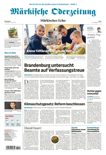Märkische Oderzeitung (Strausberg) - 27 Ebri 2024