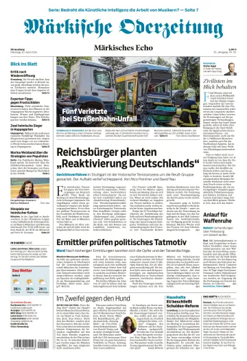Märkische Oderzeitung (Strausberg) - 30 Ebri 2024