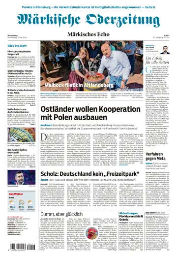 Märkische Oderzeitung (Strausberg) - 2 Ma 2024