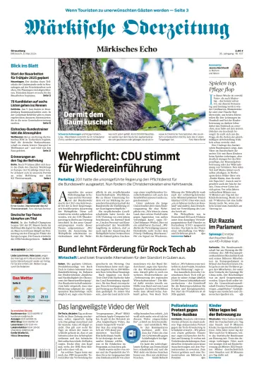 Märkische Oderzeitung (Strausberg) - 8 Ma 2024