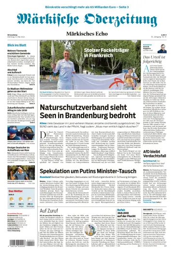 Märkische Oderzeitung (Strausberg) - 14 maio 2024