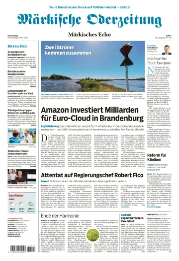 Märkische Oderzeitung (Strausberg) - 16 May 2024