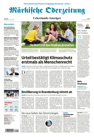 Märkische Oderzeitung (Schwedt) - 10 Apr 2024