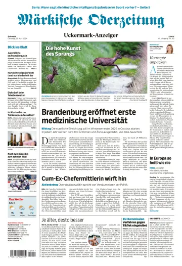 Märkische Oderzeitung (Schwedt) - 23 Apr 2024
