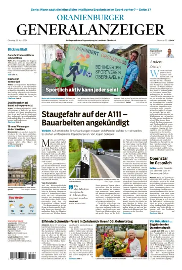 Oranienburger Generalanzeiger - 23 Apr 2024