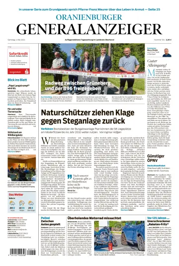 Oranienburger Generalanzeiger - 4 May 2024