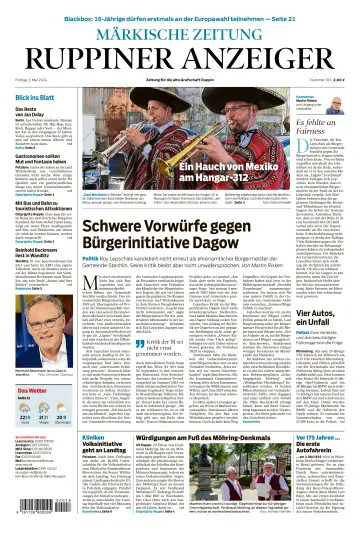 Ruppiner Anzeiger - 3 May 2024
