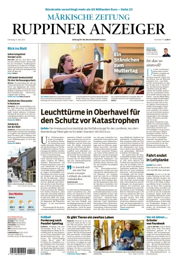 Ruppiner Anzeiger - 14 May 2024