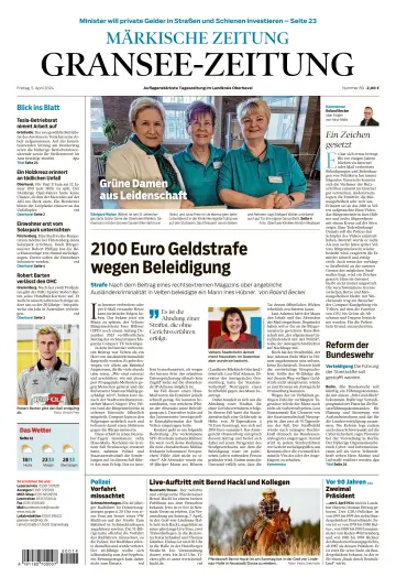 Gransee-Zeitung - 5 Apr 2024